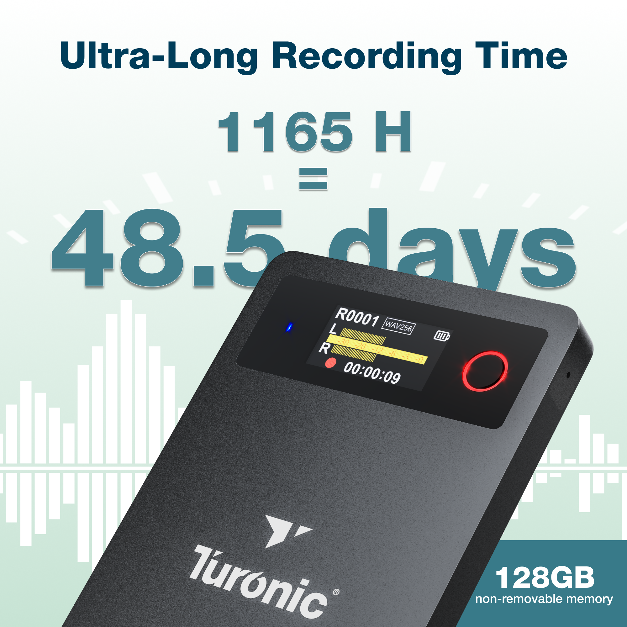 Turonic L813 AI Voice Recorder