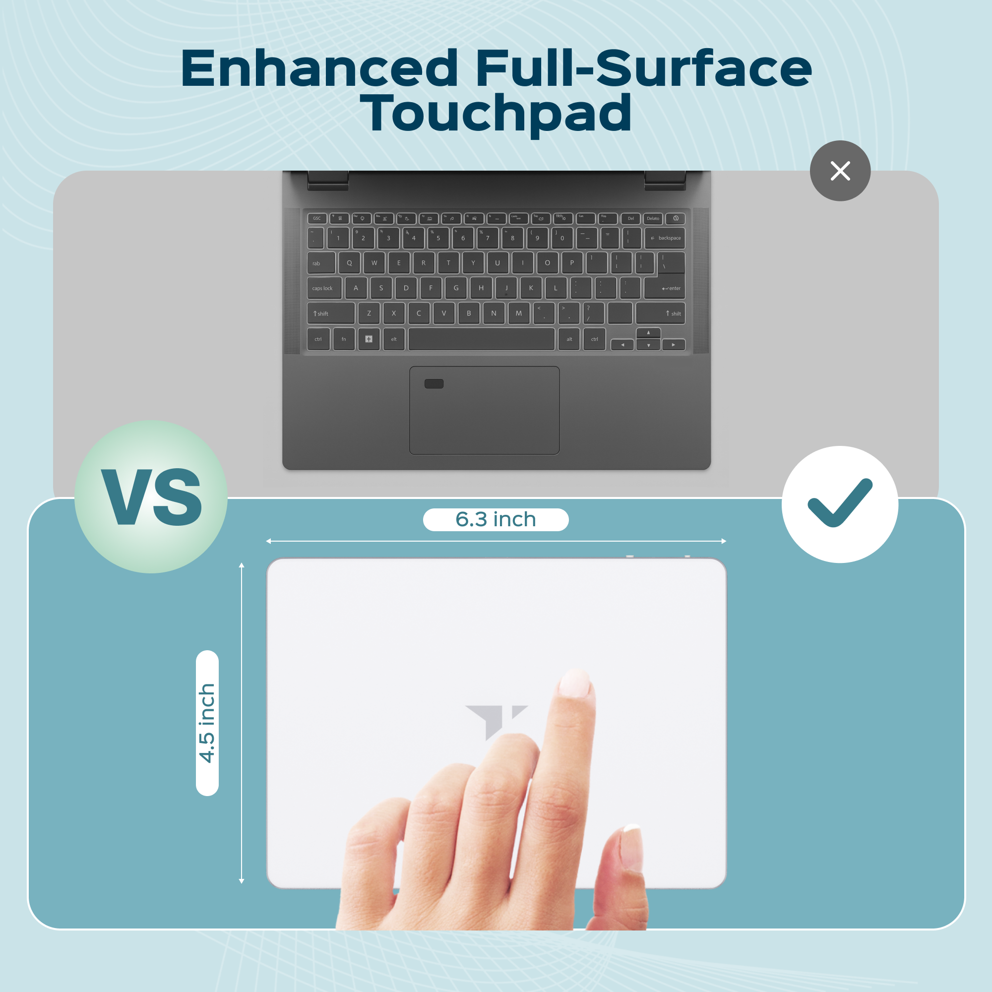 Turonic TP1 Wireless Touchpad