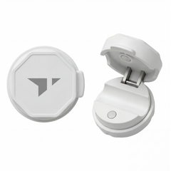 Turonic Cable Clip CC1 — Rotatable Cord Holder (6-pack)