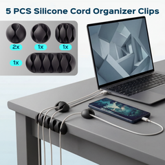 Turonic Cable Organizer Kit CM1 — 148-Piece Set