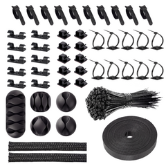Turonic Cable Organizer Kit CM1 — 148-Piece Set