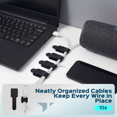 Turonic Cable Organizer Kit CM2 — 192-Piece Pro Set