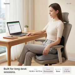 Turonic SC1 Seat Cushion L-shaped relief zone