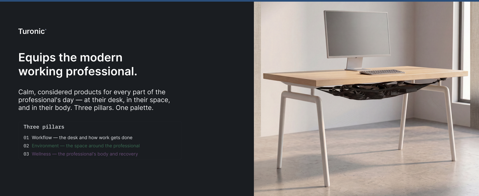 Turonic Cable Management Net DM1 — Under-Desk Organizer — A+ block 6