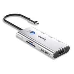 Turonic ConnectHub Pro USB-C 7-in-1 with 100W PD, HDMI™ 4K@60Hz (BYL-2425)