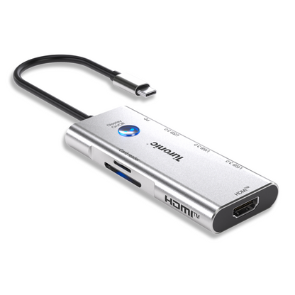 Turonic ConnectHub Pro USB-C 7-in-1 with 100W PD, HDMI™ 4K@60Hz (BYL-2425)