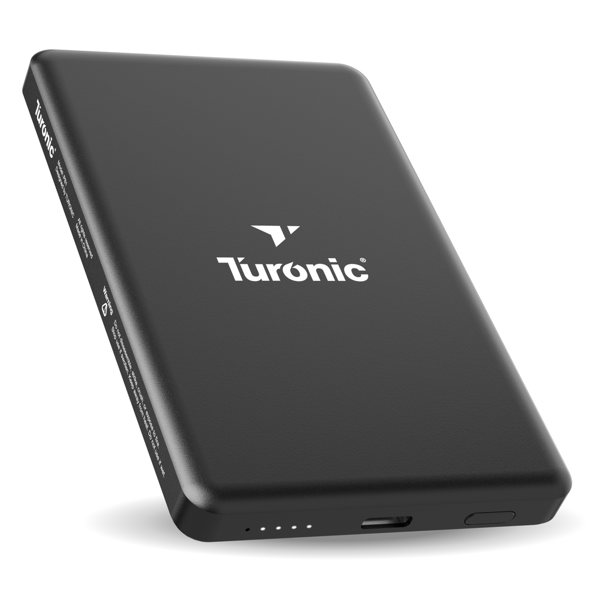 Turonic Power Bank PB1 — 5,000 mAh Wireless + USB-C