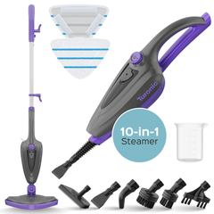 Turonic Steam Mop Pro with Detachable Handheld Steamer ST3