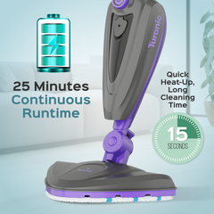 Turonic Steam Mop Pro with Detachable Handheld Steamer ST3