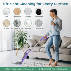 Turonic Steam Mop Pro with Detachable Handheld Steamer ST3