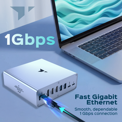 Turonic DockHub Pro 15-in-1 USB 3.2, Dual HDMI™ 4K@60Hz (BYL-2519)