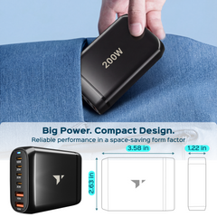 Turonic Charging Station 200W (YMS-248)