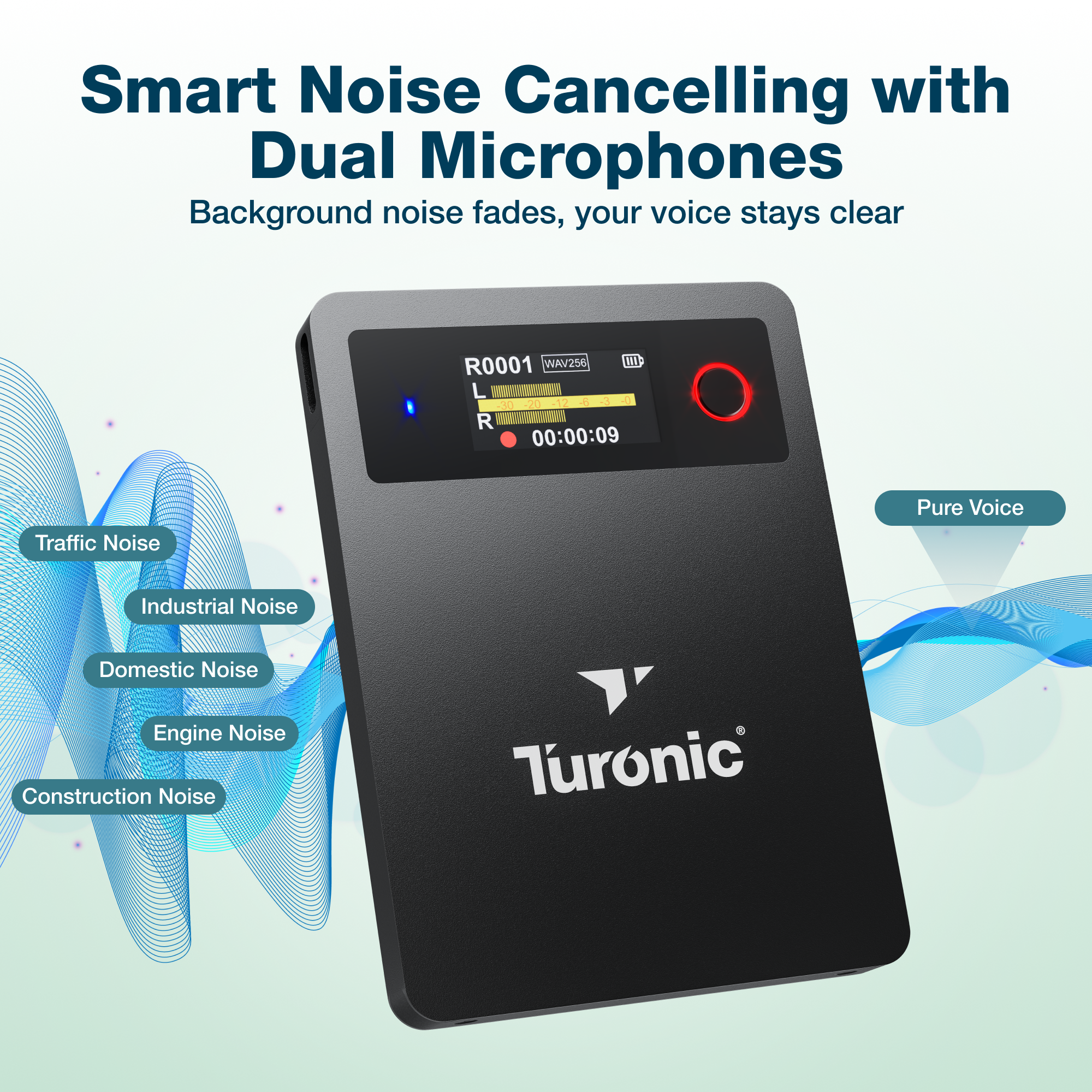 Turonic L813 AI Voice Recorder