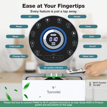 Turonic Premium Air Purifier PH950