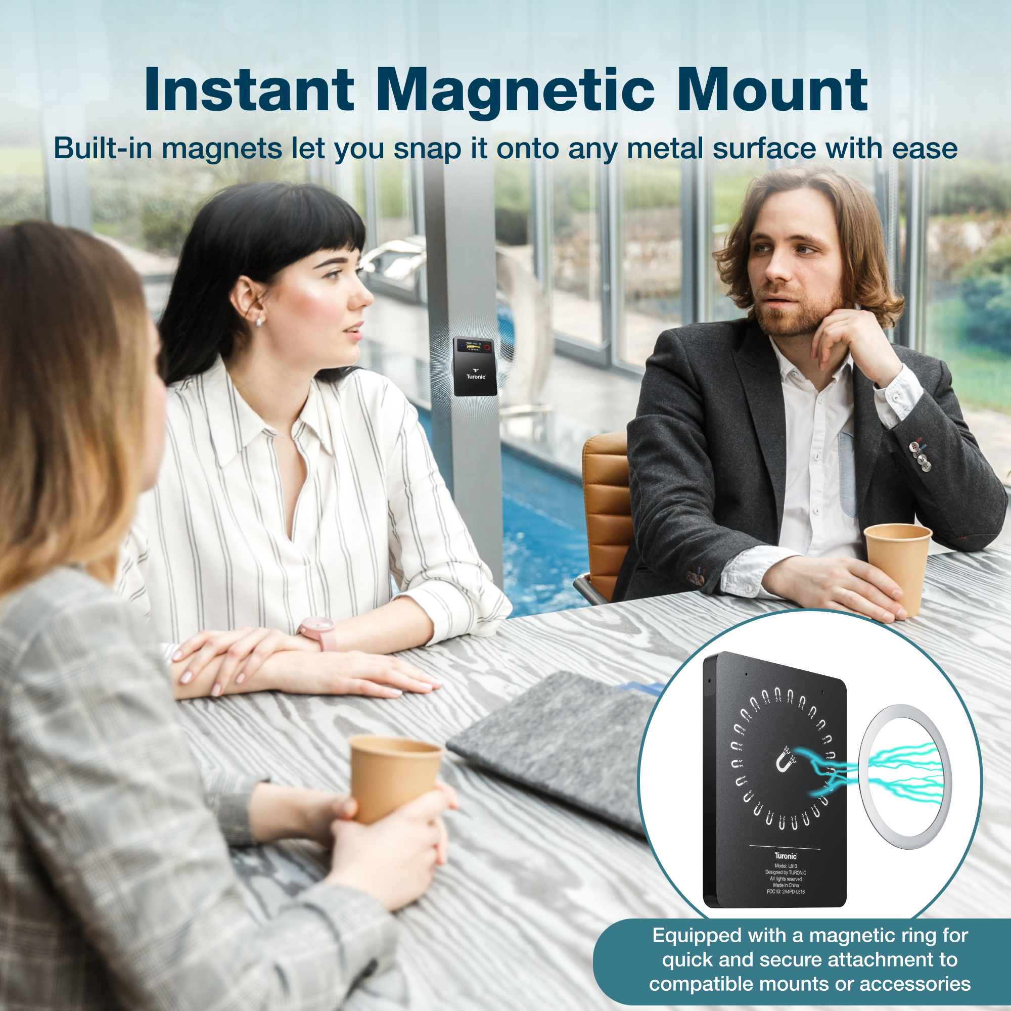 Turonic L813 AI Voice Recorder