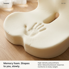Turonic SC1 Ergonomic Memory Foam Seat Cushion