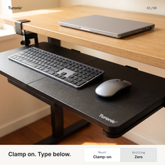 Turonic KT1 Under-Desk Keyboard Tray