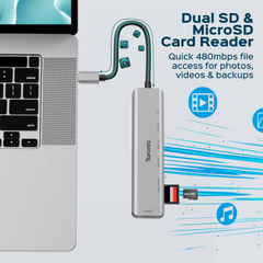 Turonic ConnectHub 7-in-1 with 4K HDMI™ Output (YG-2120)