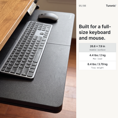 Turonic KT1 Under-Desk Keyboard Tray