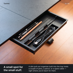 Turonic KT1 Under-Desk Keyboard Tray