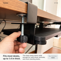 Turonic KT1 Under-Desk Keyboard Tray